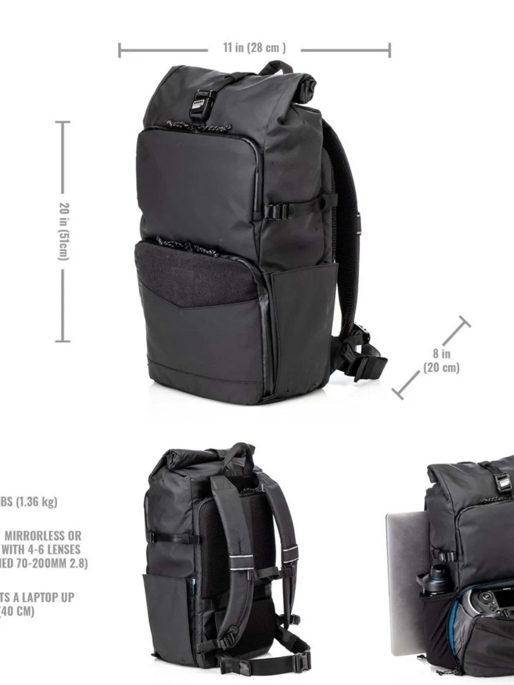 DNA 16 DSLR Backpack Black (Tenba)